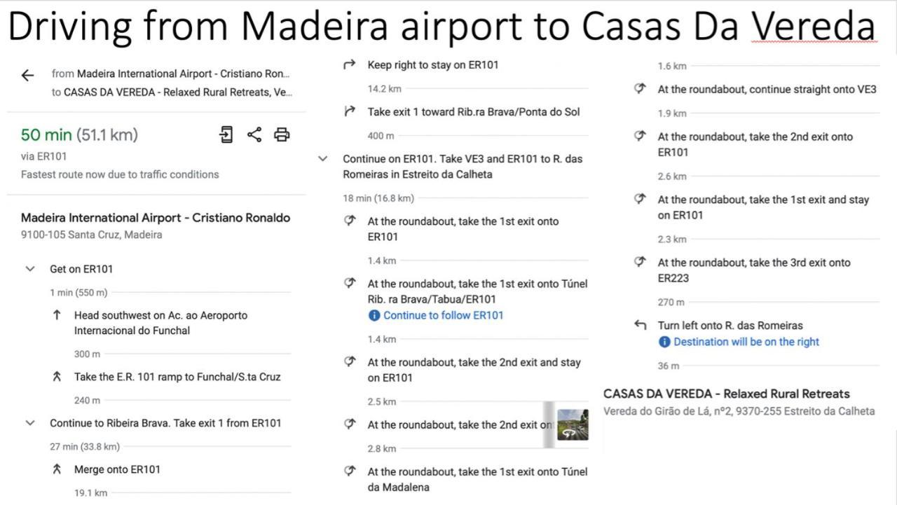 Casas Da Vereda Estreito Da Calheta Екстериор снимка